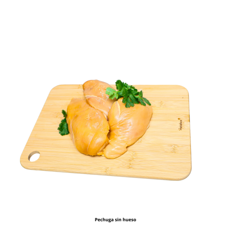 Pechuga de pollo sin hueso